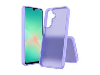 Screenor Icy - Baksidedeksel for mobiltelefon termoplast-polyuretan (TPU), akryl - lavendel - for Samsung Galaxy A16, A16 5G, A17, A17 5G, A26