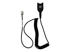 EPOS CSTD 17 - Hodetelefonkabel - EasyDisconnect til RJ-9 hann rullet sammen