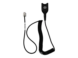 EPOS CSTD 17 - Hodetelefonkabel EasyDisconnect til RJ-9 hann - rullet sammen
