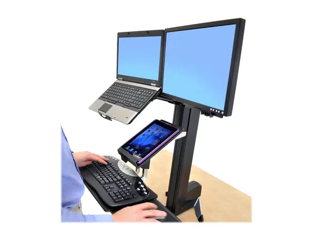 Ergotron WorkFit-S Tablet/Document Holder - Monteringskomponent (h...