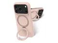 dbramante1928 Roskilde Kick - Baksidedeksel for mobiltelefon MagSafe-samsvar - ICON - rosa sand - for Apple iPhone 17 Pro