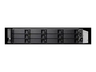 QNAP TS-h1886XU-RP R2 - NAS-server 18 brønner - kan monteres i rack - SATA 6Gb/s - RAID 0, 1, 5, 6, 10, 50, JBOD, 60, RAID TP - RAM 32 GB - 2.5 Gigabit Ethernet / 10 Gigabit Ethernet - iSCSI støtte - 2U