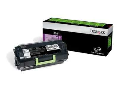 Lexmark 522 - Svart - original - tonerpatron LCCP, LRP - for Lexma...