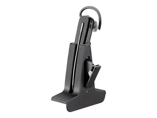 HP Poly Savi 8245-M Office - Savi 8200 series hodesett - on-ear - konvertibel - DECT / Bluetooth - kablet, trådløs - USB-C, USB-A, RJ-11 - svart - Certified for Microsoft Teams, Zoom Certified