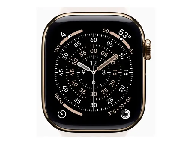 Apple Watch Series 11 (GPS + Cellular) - 42 mm - gull titan - smar...