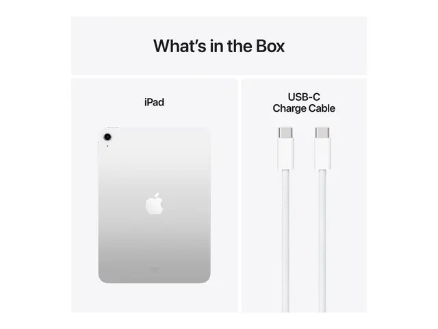 Apple iPad A16 Wi-Fi - Tablet 128 GB 11" IPS (2360 x 1640) sølv