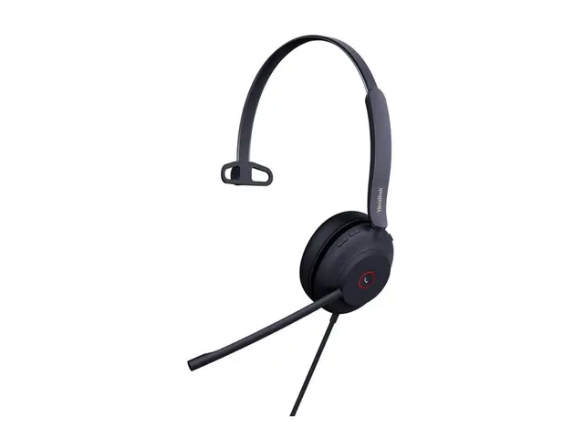 Yealink UH37 Mono - Hodesett - on-ear - kablet - USB - lydisoleren...