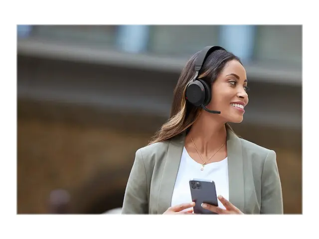 Jabra Evolve2 75 - Hodesett on-ear Bluetooth trådløs aktiv støydem...