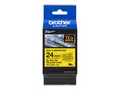 Brother TZe-SL651 - Selv-adhesiv - svart p&#229; gult Rull (2,4 cm x 8 m) 1 kassett(er) laminert teip - for P-Touch PT-D800W, PT-E550WSP, PT-E550WVP, PT-P900W, PT-P950NW