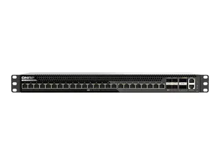 QNAP QSW-M7230-2X4F24T - Switch - 2 x 100 Gigabit QSFP28 + 4 x 25 Gigabit SFP28 rackmonterbar - for QNAP CAB-DAC50M-SFPP, TRX-10GITSFPP-SR, TRX-25GSFP28-SR