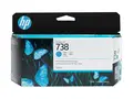 HP 738 - 130 ml - cyan - original DesignJet - blekkpatron - for DesignJet T950