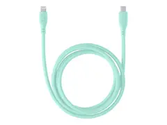 Cellular Line - Lightning-kabel 24 pin USB-C hann til Lightning hann - 1.2 m - MFI-sertifisert - gr&#248;nn
