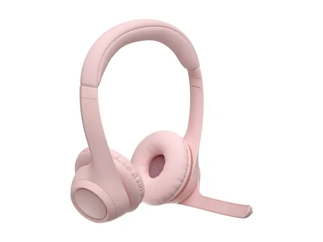 Logitech Zone 300 - Hodesett on-ear Bluetooth trådløs rosa