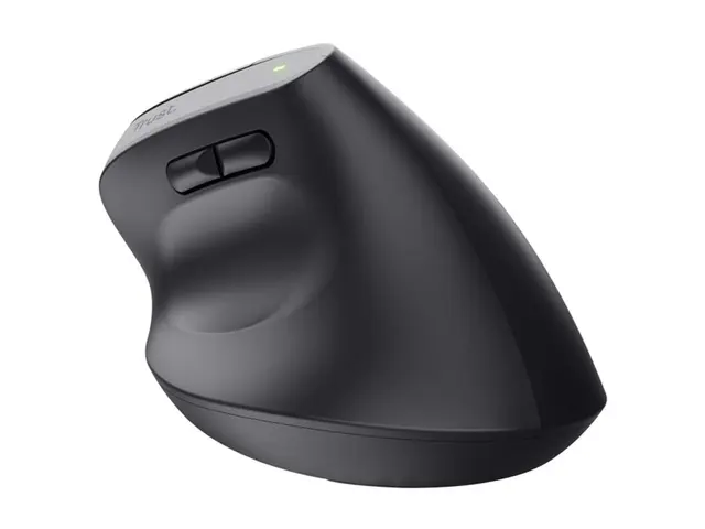 Trust Bayo+ - Vertikal mus ergonomisk høyrehendt optisk 6 knapper ...