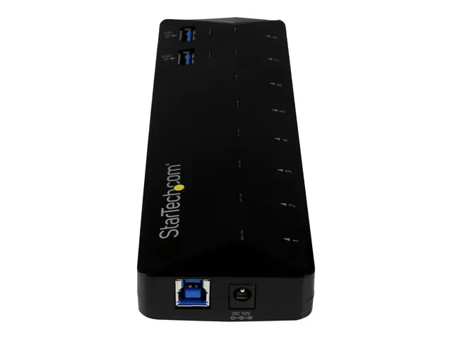 StarTech.com 10 Port USB 3.0 Hub with Charge & Sync Ports - 8 x US...