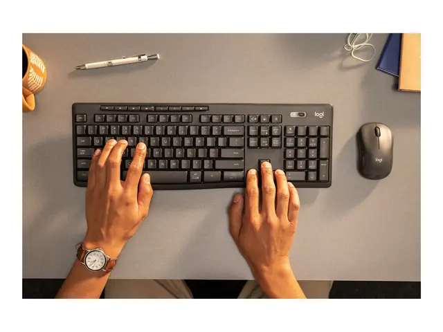 Logitech MK370 Combo for Business - Tastatur- og mussett trådløs B...