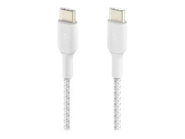 Belkin BoostCharge - USB-kabel 24 pin USB-C (hann) til 1 m hvit