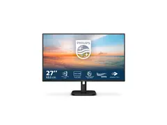 Philips 27E1N1100A - 1000 Series - LED-skjerm 27" - 1920 x 1080 Full HD (1080p) @ 100 Hz - IPS - 250 cd/m² - 1300:1 - 1 ms - HDMI, VGA - høyttalere - svart