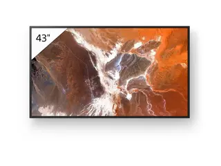 Sony Bravia Professional Displays FW-43BZ30P 43" Diagonalklasse BZ30P Series LED-bakgrunnsbelyst LCD-skjerm - intelligent skilting - Android - 4K UHD (2160p) 3840 x 2160 - HDR - Edge LED