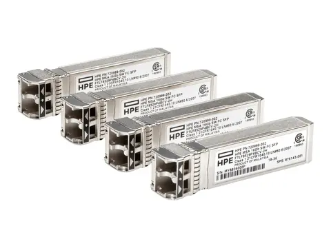 HPE MSA - SFP+ transceivermodul - 16 Gb-fiberkanal (SW) (en pakke 4)