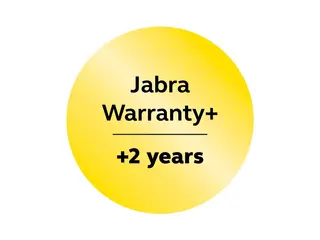 Jabra Warranty+ - Utvidet serviceavtale - utvidet garanti 2 år (fra opprinnelig kjøpsdato for utstyret) - for PanaCast 20