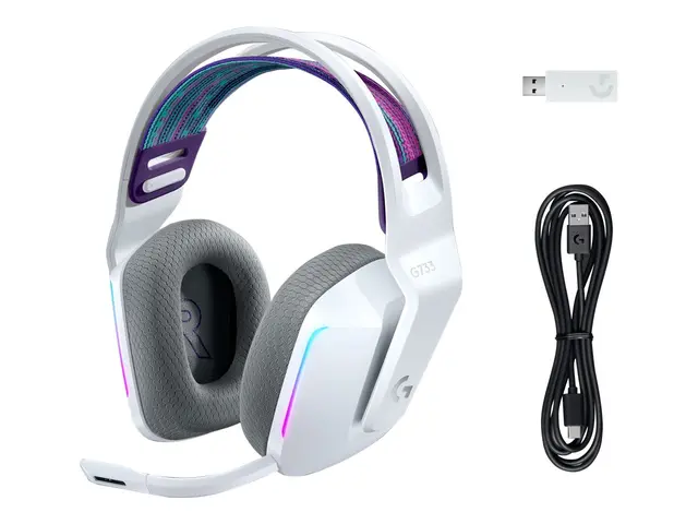 Logitech G G733 LIGHTSPEED Wireless RGB Gaming Headset - Hodesett ...
