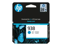 HP 938 - Cyan - original - blekkpatron