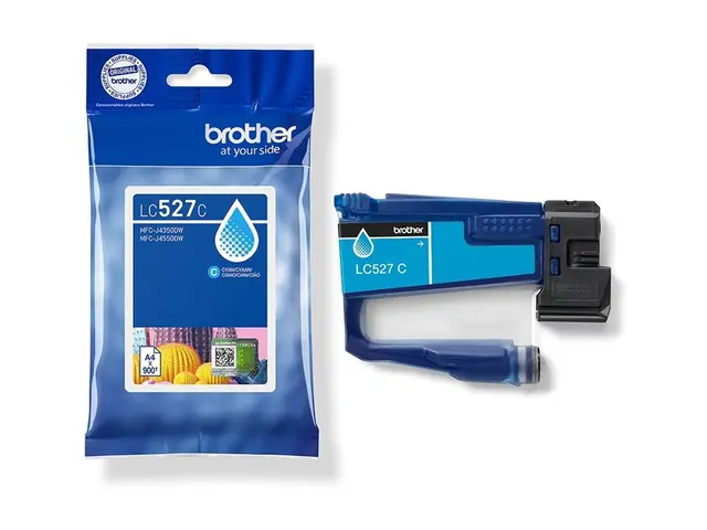 Brother LC527C - Cyan original pillow pack blekkpatron for MFC-J43...