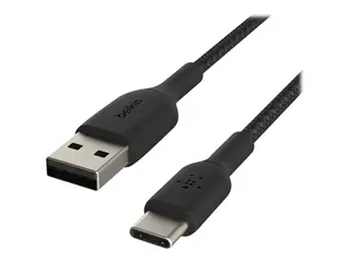 Belkin BoostCharge - USB-kabel - 24 pin USB-C (hann) til USB (hann) 1 m - svart