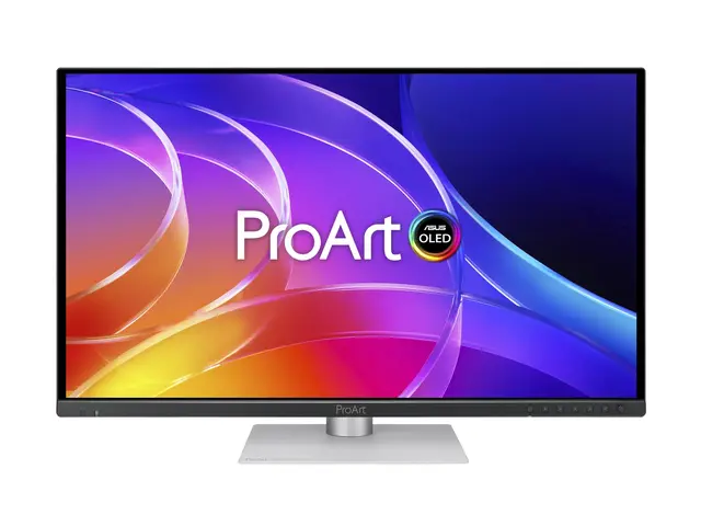ASUS ProArt PA279CDV - OLED-skjerm - USB 27" (26.5" synlig) - 3840 x 2160 4K @ 120 Hz - 1000 cd/m² - 1500000:1 - HDR10 - 0.1 ms - HDMI, 2xDisplayPort, USB-C - høyttalere - svart 