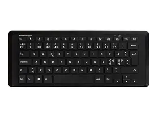 Mousetrapper Type Mini - Tastatur compact - tr&#229;dl&#248;s - Bluetooth - QWERTY - Nordisk