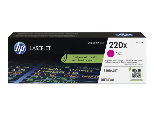 HP 220X - Magenta original LaserJet tonerpatron (W2203X) for Color...