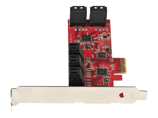 StarTech.com SATA PCIe Card, 10 Port Expansion card, 6Gbps Low/Ful...