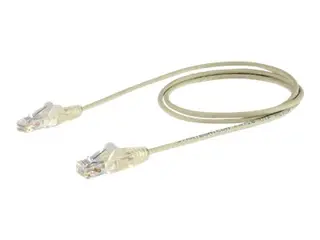 STARTECH 1M SLIM CAT6 CABLE - GREY SNAGLESS - 28 AWG COPPER WIRE