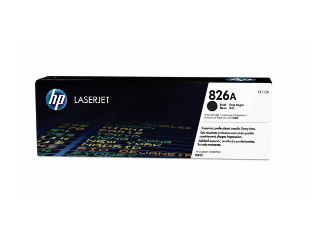 HP 826A - Svart - original - LaserJet tonerpatron (CF310A) - for Color LaserJet Enterprise M855dn, M855x+, M855x+ NFC/Wireless direct, M855xh 