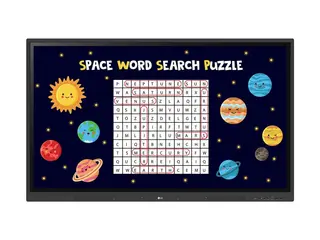 LG CreateBoard 65TR3DK-B - 65&quot; Diagonalklasse TR3DK Series LED-bakgrunnsbelyst LCD-skjerm utdanning / n&#230;ringsliv - med pekeskjerm (multiber&#248;rings) - Android - 4K UHD (2160p) 3840 x 2160 - Direct LED - svart