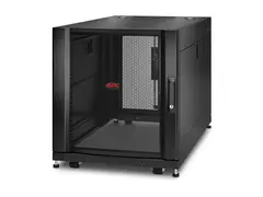 APC NetShelter SX - Rack skap - svart - 12U 19&quot; - TAA-samsvar - for P/N: SURT48RMXLBP