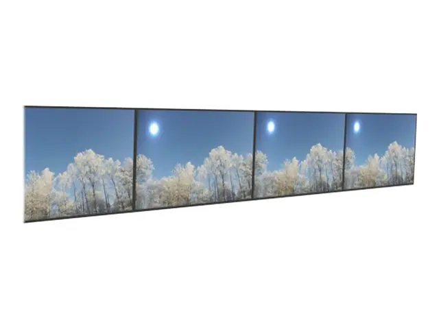 HI-ND VIDEO ROW - Monteringssett landskap for 4x1 videovegg skjerm...