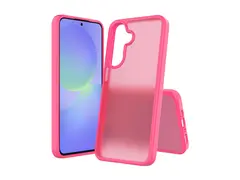 Screenor Icy - Baksidedeksel for mobiltelefon termoplast-polyuretan (TPU), akryl - klar rosa - for Samsung Galaxy A27