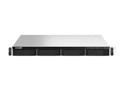 QNAP TS-464 - NAS-server - 4 br&#248;nner - kan monteres i rack SATA 6Gb/s - RAID 0, 1, 5, 6, JBOD, 10 - RAM 8 GB - 2.5 Gigabit Ethernet - iSCSI st&#248;tte - 1U
