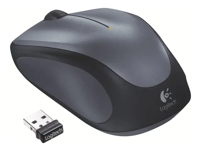 Logitech M235 - Mus - høyrehendt - optisk - trådløs - 2.4 GHz - US...