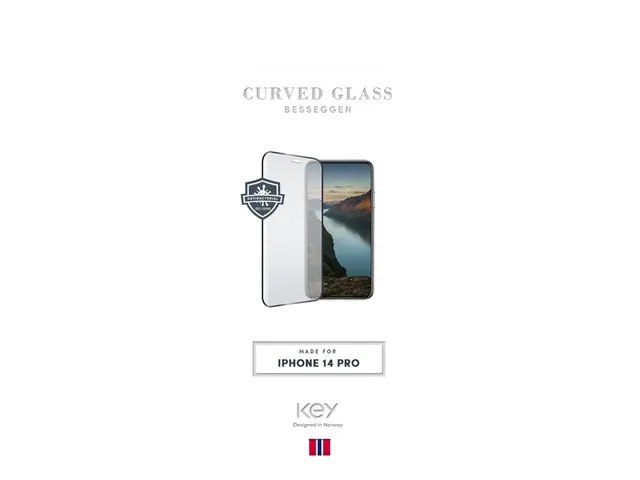 Key Besseggen - Skjermbeskyttelse for mobiltelefon 2.5D glass 6.1"...