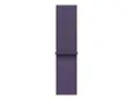 Apple - Sløyfe for smart armbåndsur 46mm - 145 - 220 mm - purpur tåke - for Watch Hermès Series 9, SE 3, Series 10, Series 11, Series 8, Series 9, Ultra 2, Ultra 3