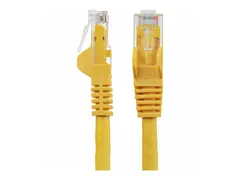 STARTECH 7.5 M CAT6 CABLE YELLOW SNAGLESS - 24 AWG COPPER WIRE