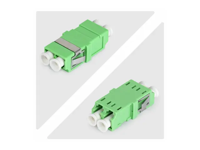 Startech - Nettverkkopler LC/APC-enkeltmodus (hunn) til fiberoptis...