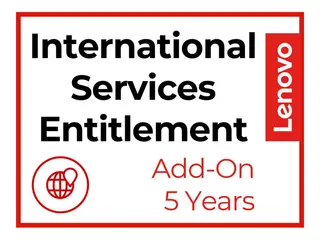 Lenovo International Services Entitlement Add On Utvidet serviceavtale - sonedekningsforlengelse (for notebook'er) - 5 år - for ThinkPad P1 (2nd Gen); P1 Gen 4; P1 Gen 8; P16 Gen 1; P16 Gen 3; P17 Gen 1; P43; P53; P73