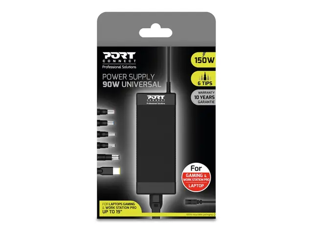 PORT Connect - Strømadapter AC 100-240 V 150 watt