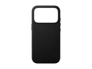 CARE by PanzerGlass Solo - Beskyttende deksel for mobiltelefon MagSafe-samsvar - veganlær - svart - for Apple iPhone 17 Pro, 18 Pro