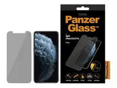 PanzerGlass - Skjermbeskyttelse for mobiltelefon glass - med personvernsfilter - for Apple iPhone 11 Pro, X, XS