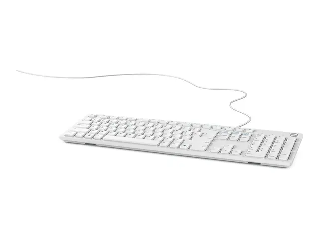 Dell KB216 - Tastatur multimedia USB QWERTY Pan Nordic hvit